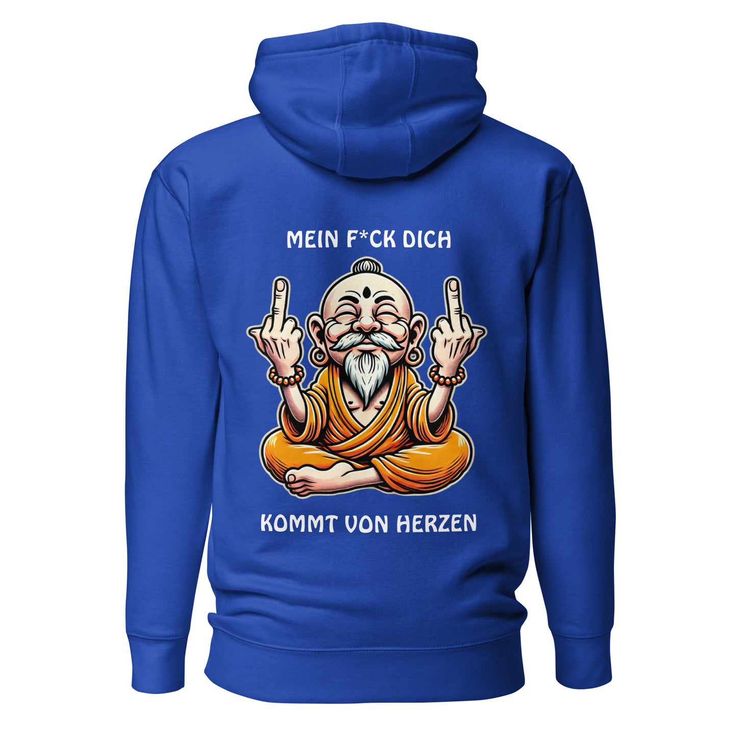 „Mein F*ck Dich kommt von Herzen“ – Meister Stinkmudra™ Hoodie