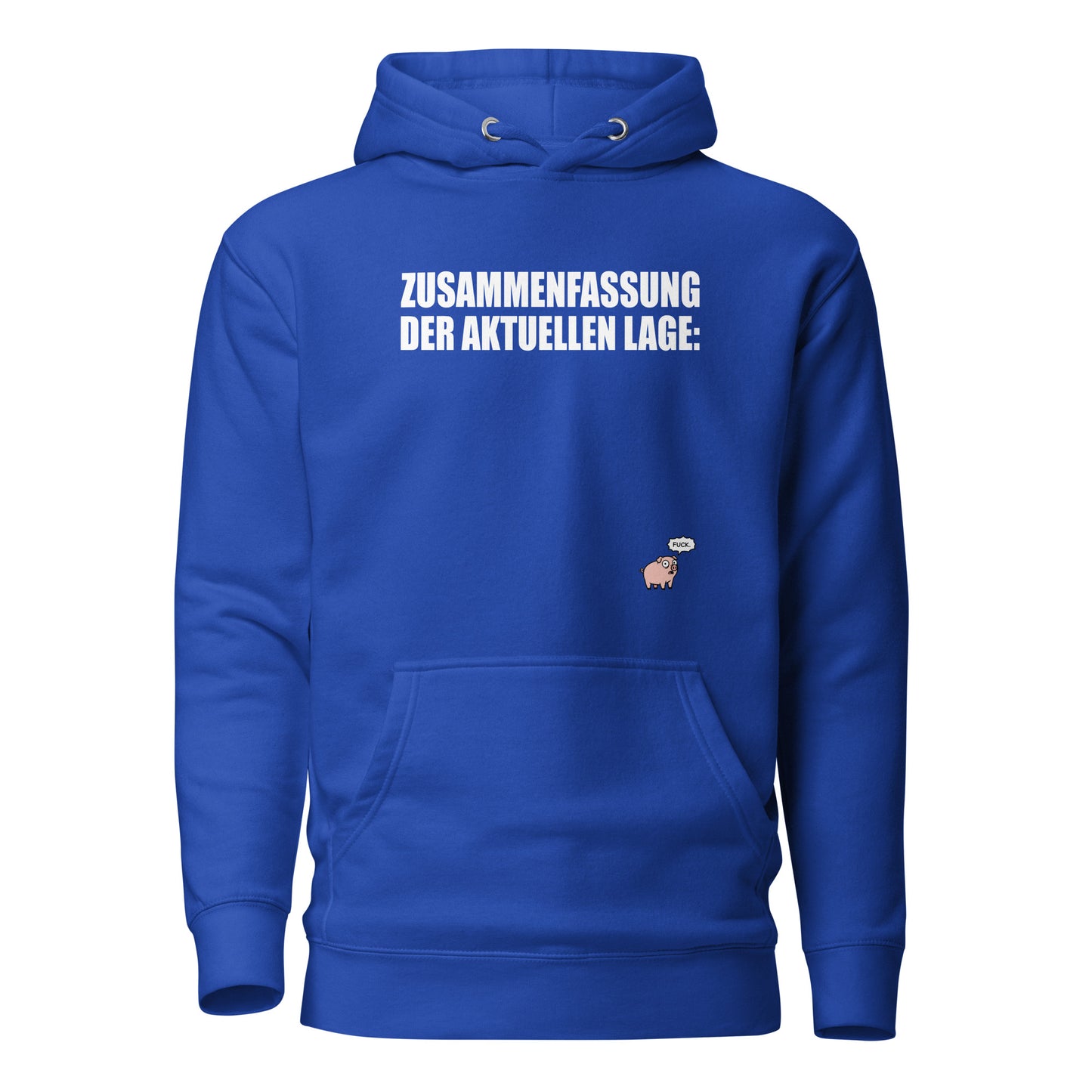 Zusammenfassung der aktuellen Lage - Unisex Hoodie