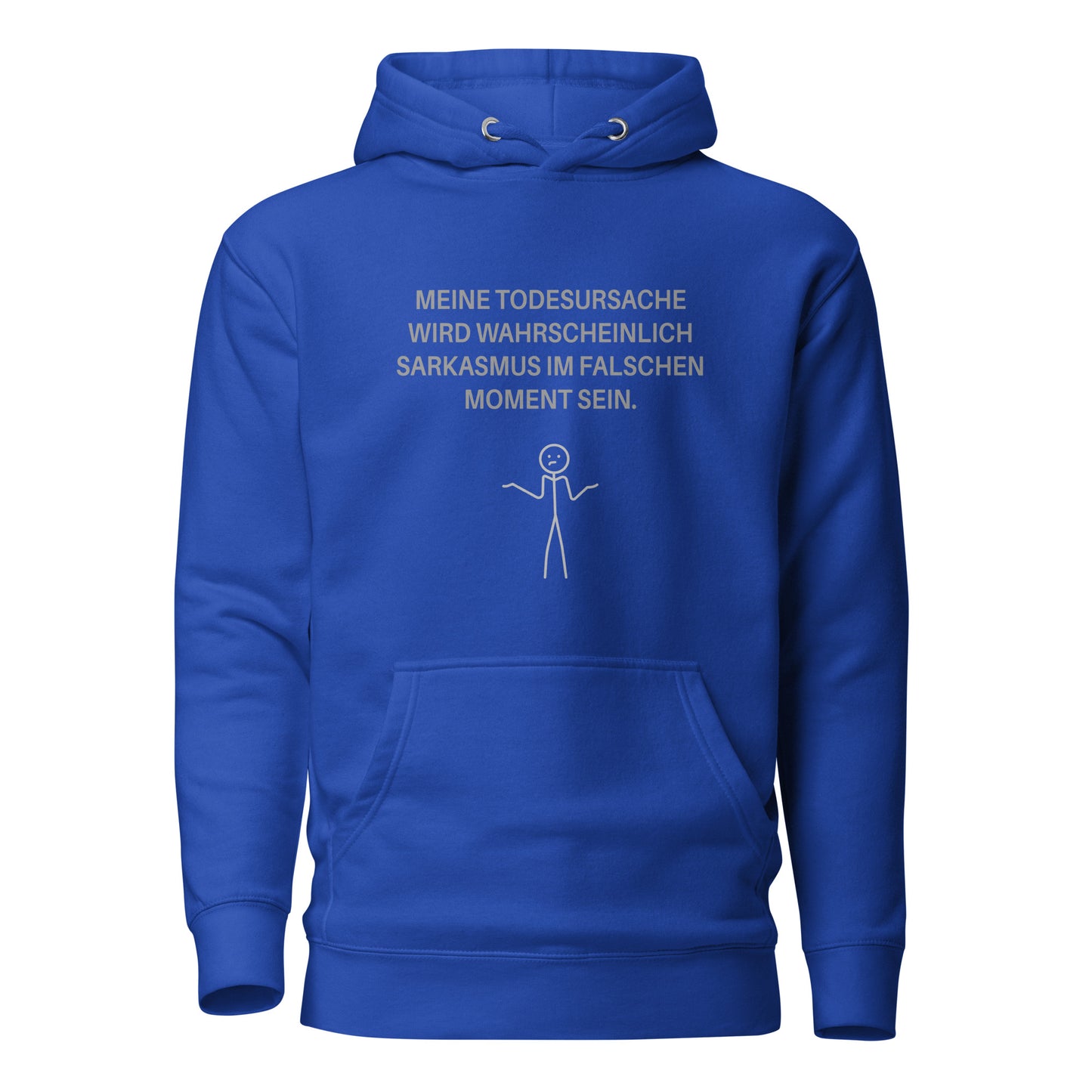Meine Todesursache: Sarkasmus – Hoodie
