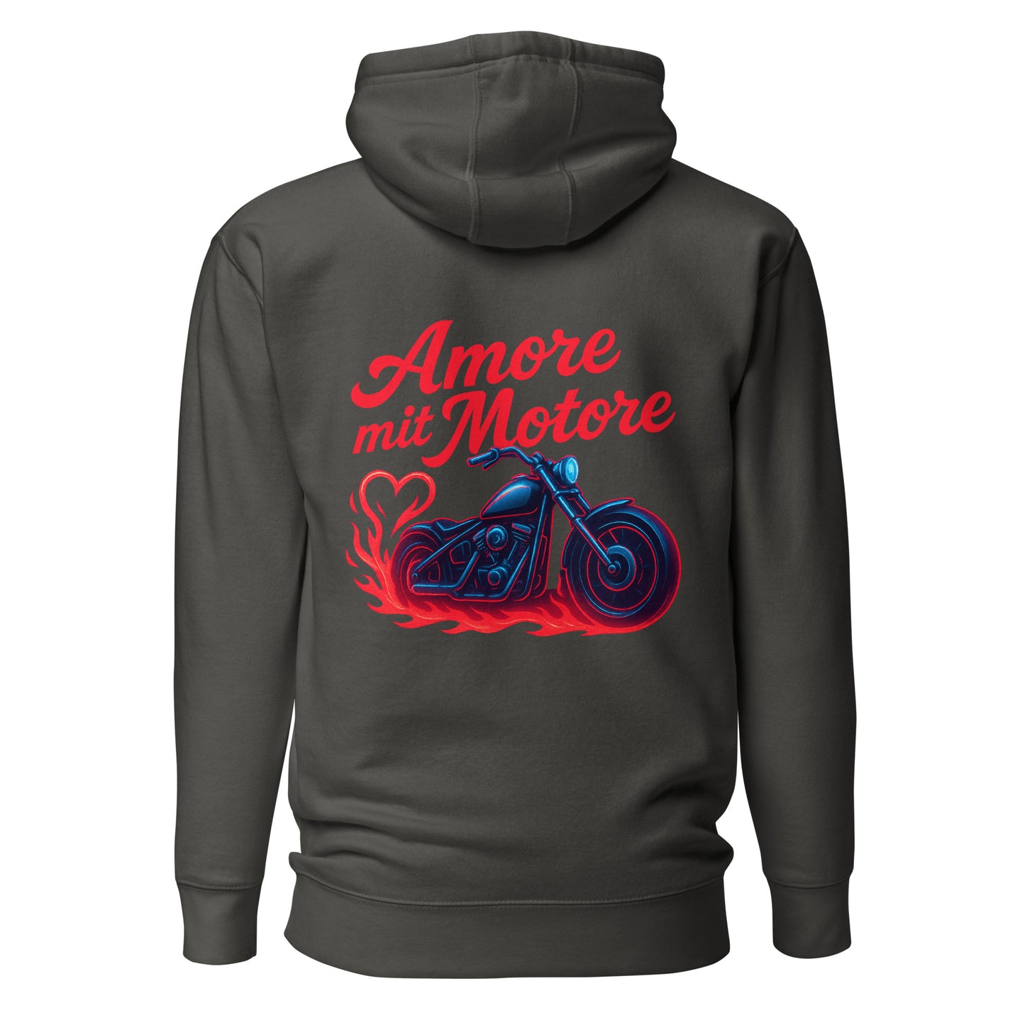 Amore mit Motore – Backprint Hoodie