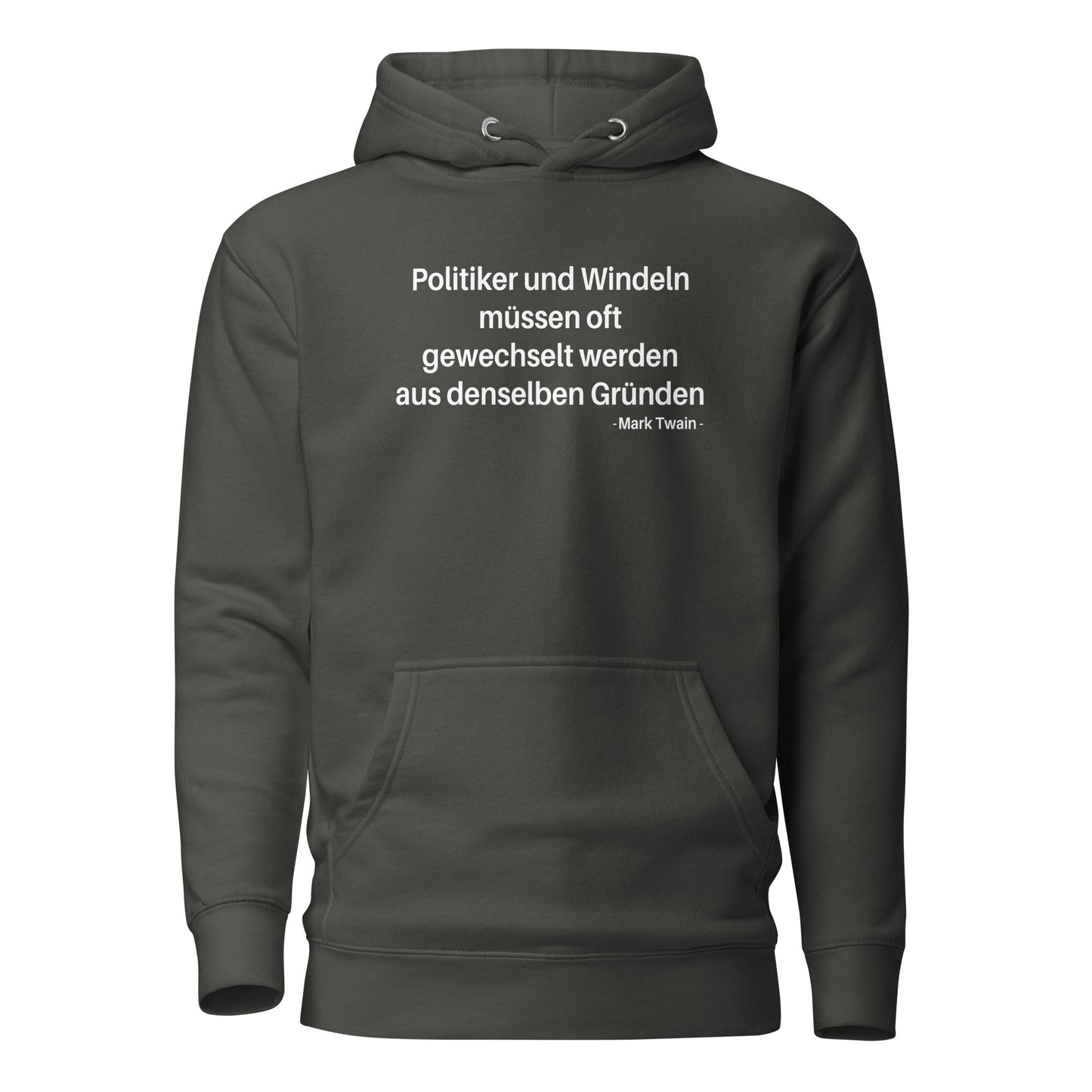 Politiker und Windeln – Hoodie