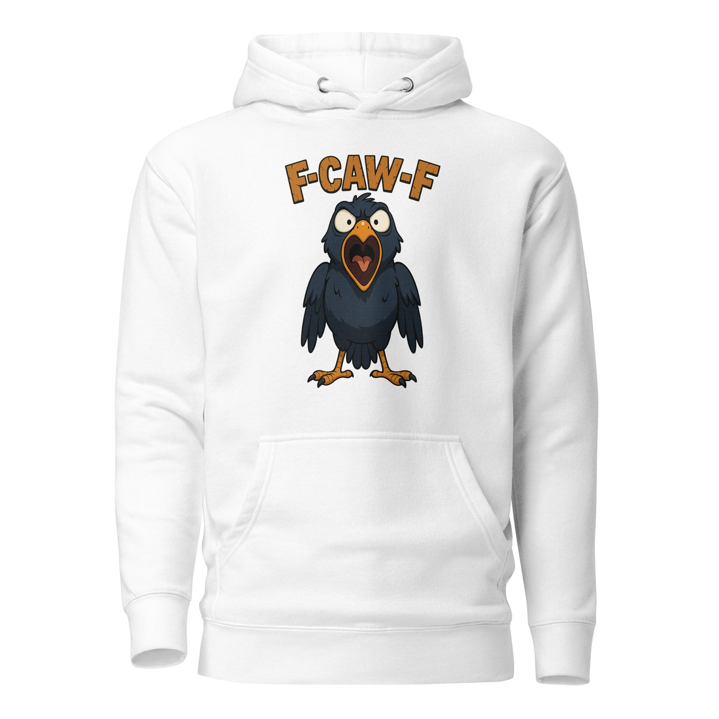 F-CAW-F – Wütende Krähe – Hoodie