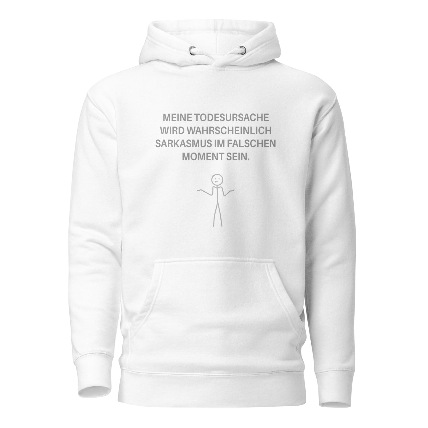 Meine Todesursache: Sarkasmus – Hoodie