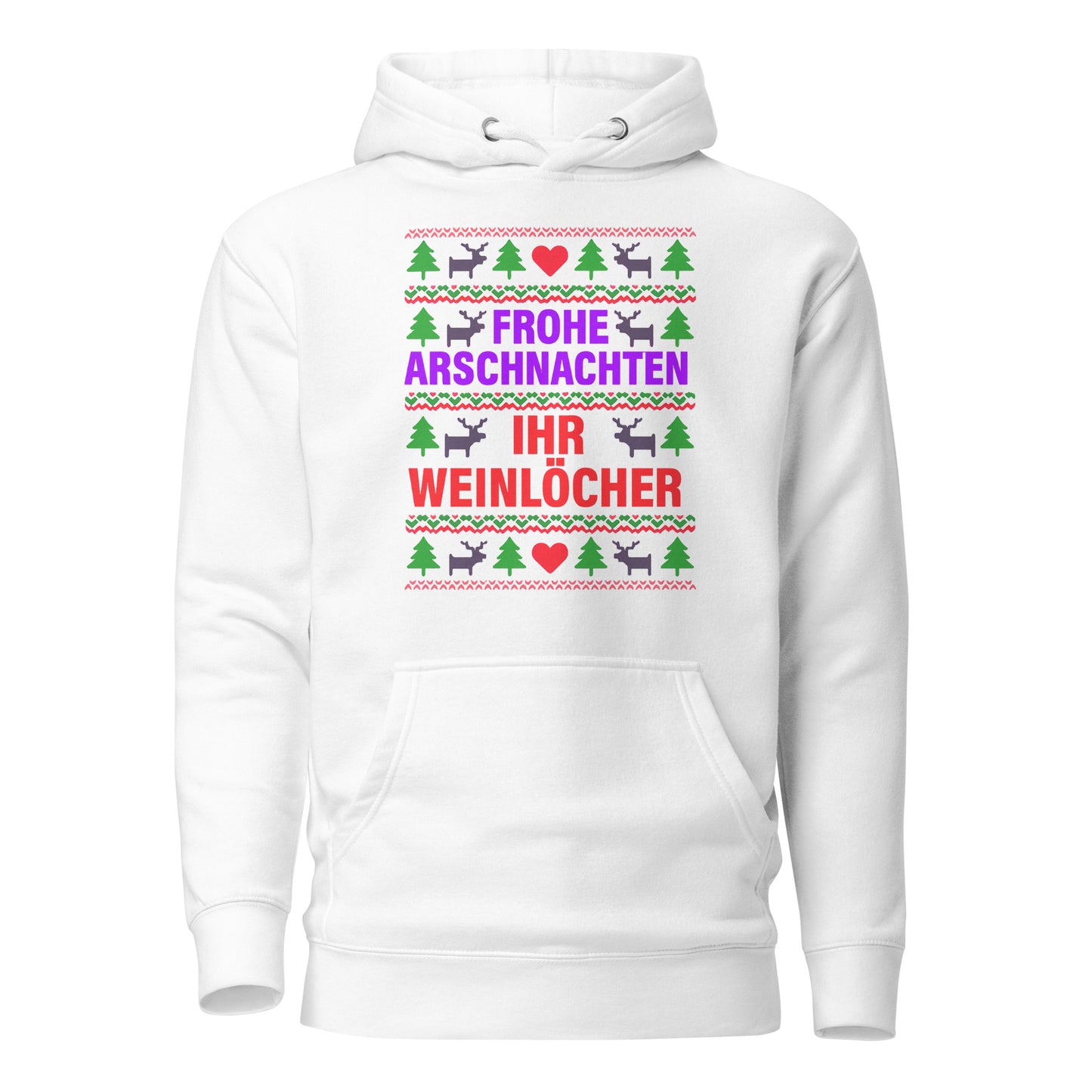 Frohe Arschnachten – Unisex Hoodie