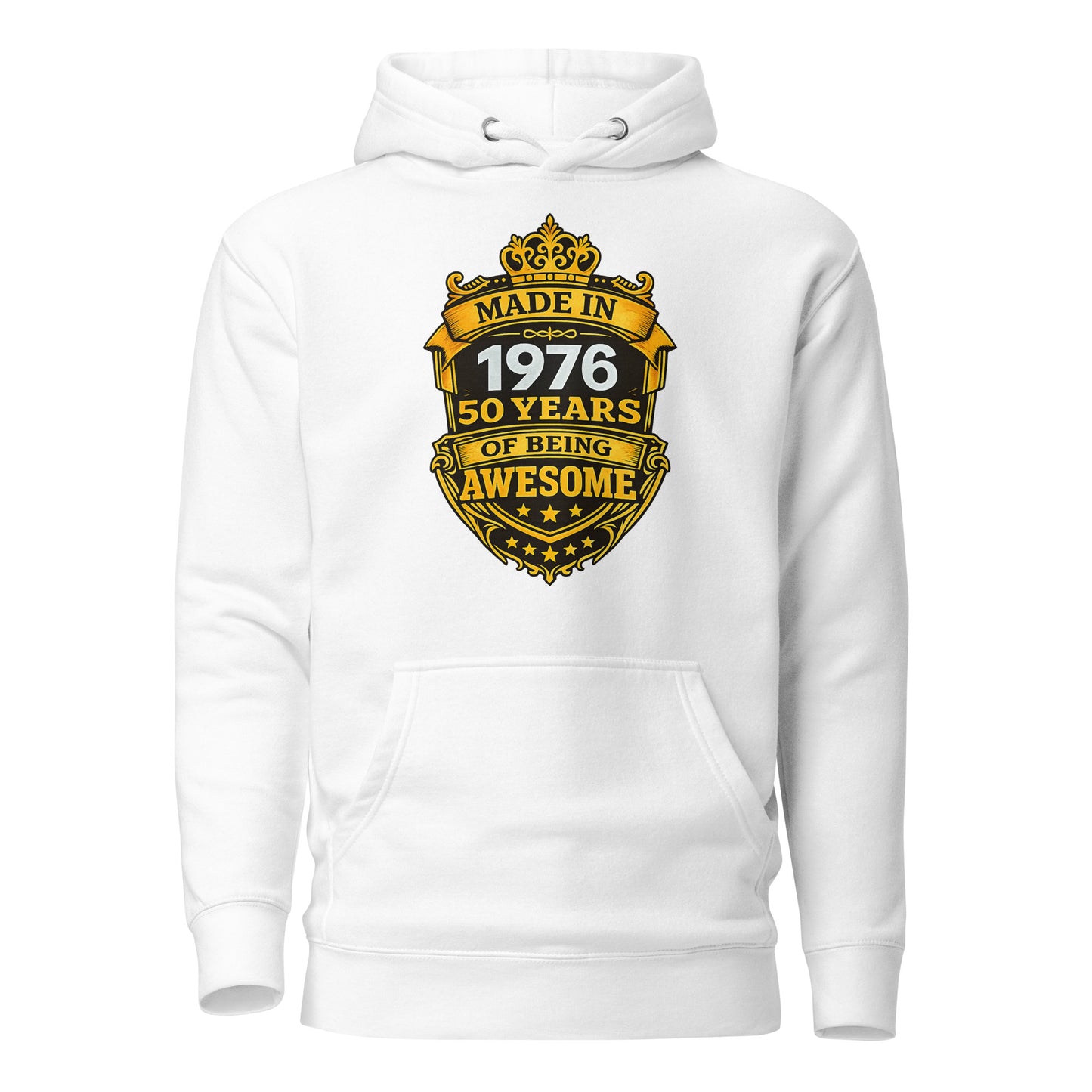 Made in 1976 – 50 Years of Being Awesome – Unisex Hoodie