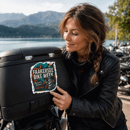 Faakersee Bike Week – Blasenfreier Aufkleber