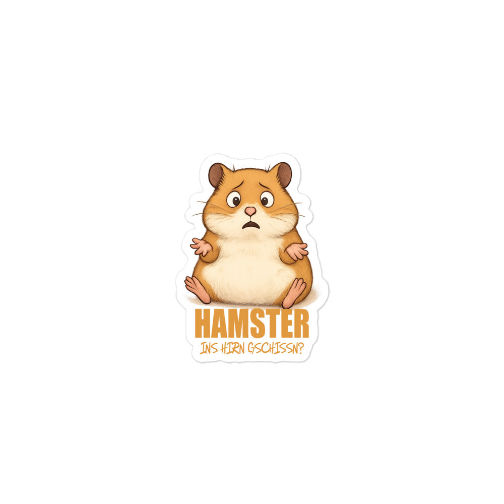 Hamster Blasenfreie Aufkleber