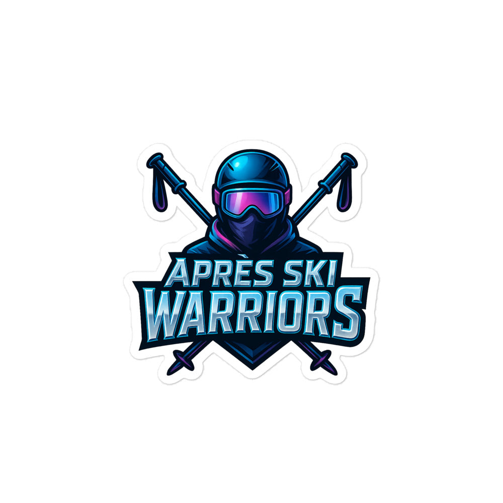 Après Ski Warriors Blasenfreie Aufkleber