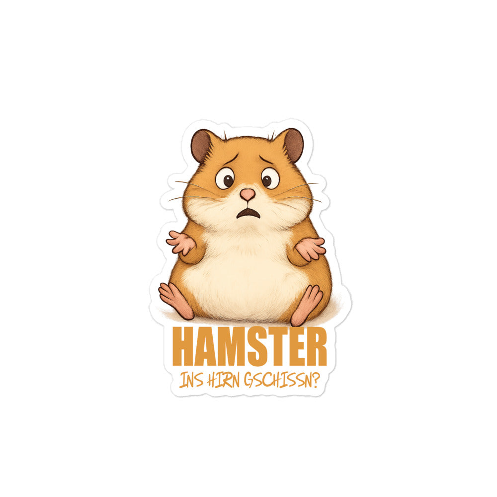 Hamster Blasenfreie Aufkleber