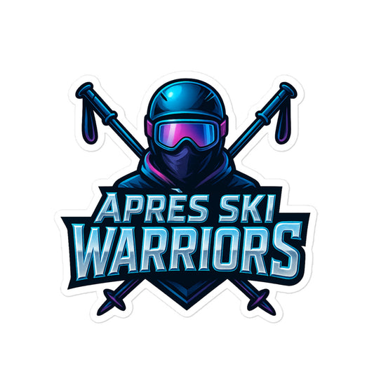 Après Ski Warriors Blasenfreie Aufkleber