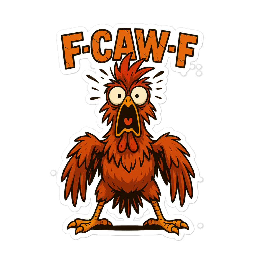 F-CAW-F Blasenfreie Aufkleber