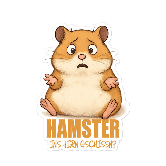 Hamster Blasenfreie Aufkleber