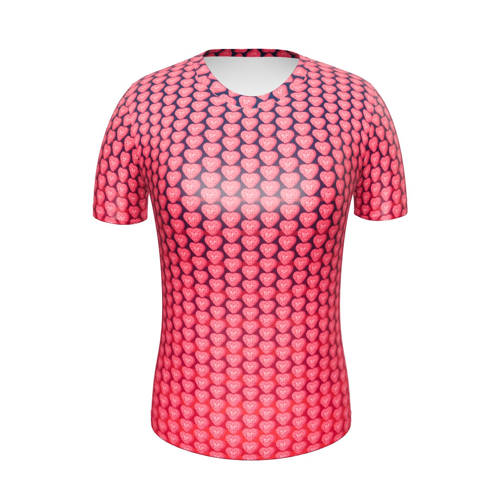 Berry in Love Girls Full Print Tee