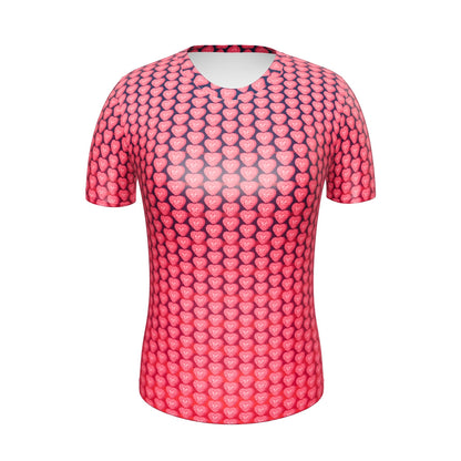 Berry in Love Girls Full Print Tee