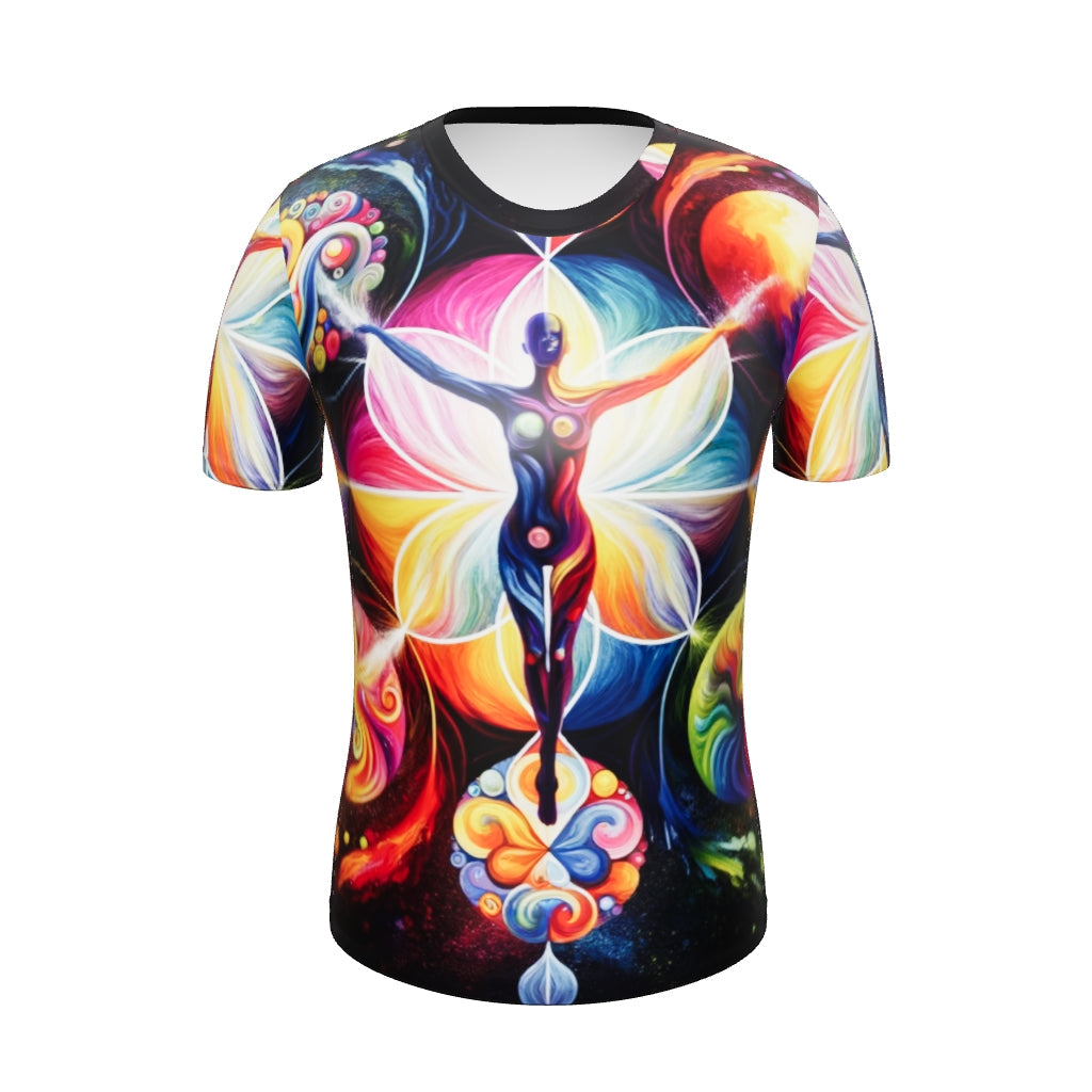 Chakra Universe Girls Full Print Tee