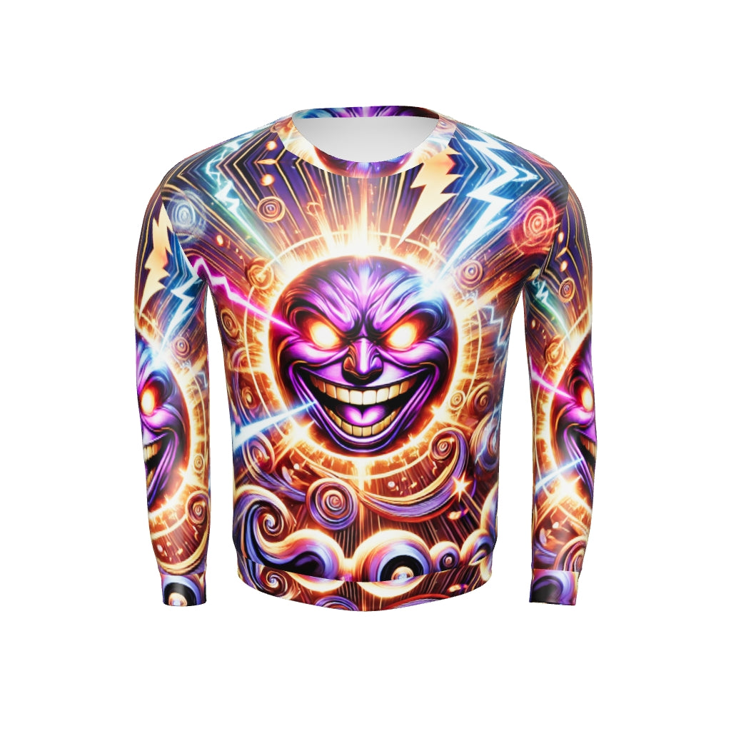 Electric Mayhem Full Print Sweater