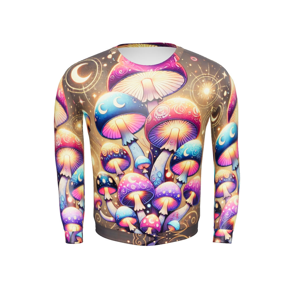 Magic Mushrooms Full Print - Sweater
