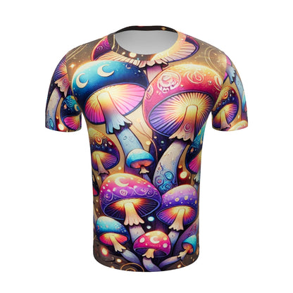Magic Mushrooms Full Print Tee