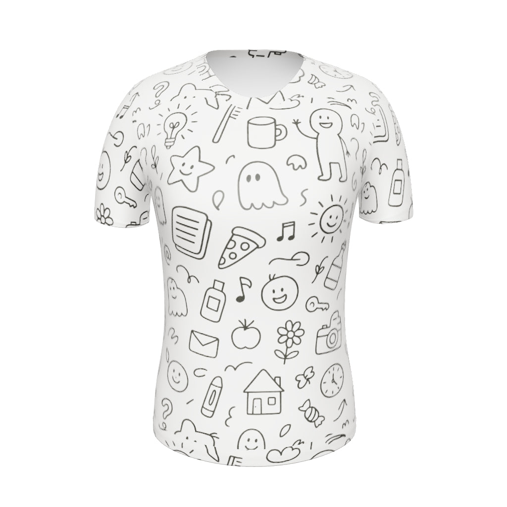 Sketchbook Doodles Girls - T-Shirt