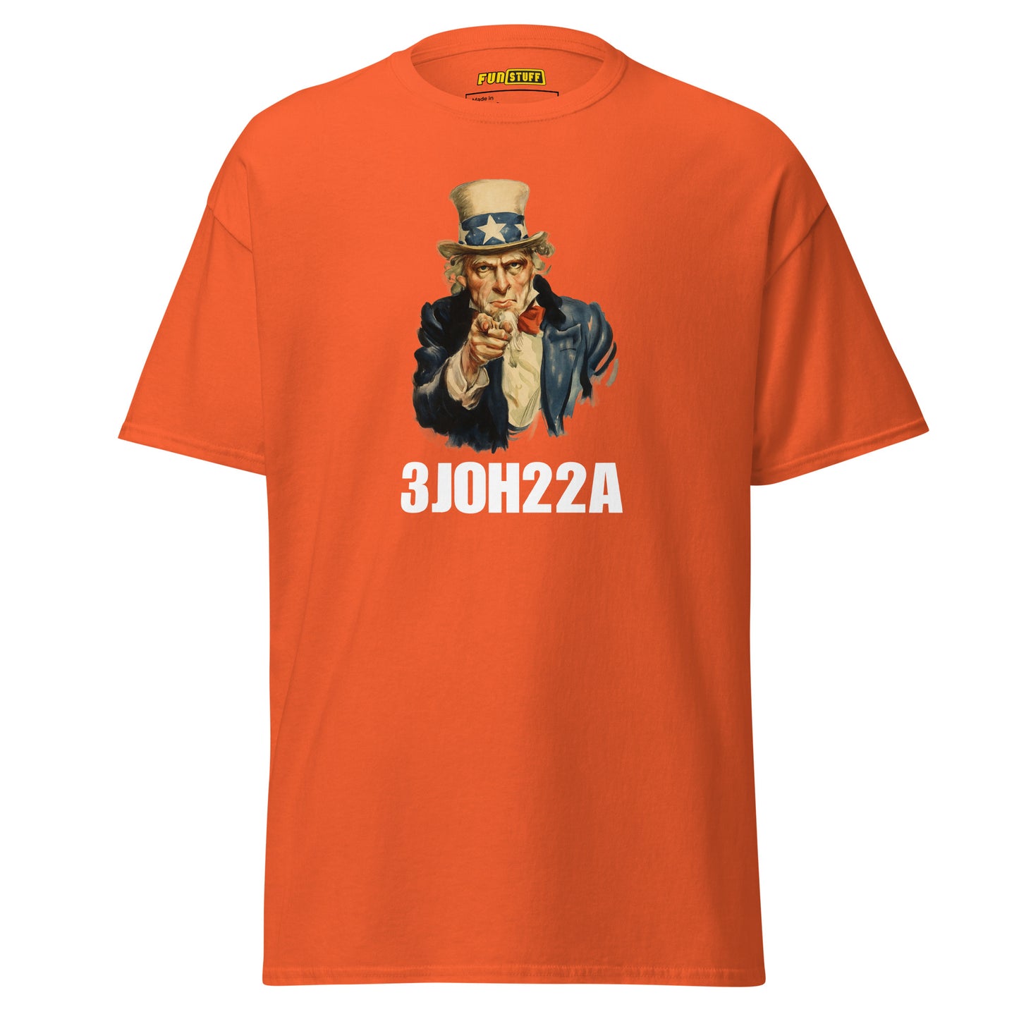 3JOH22A – Der Spiegel sagt alles – Unisex T-Shirt