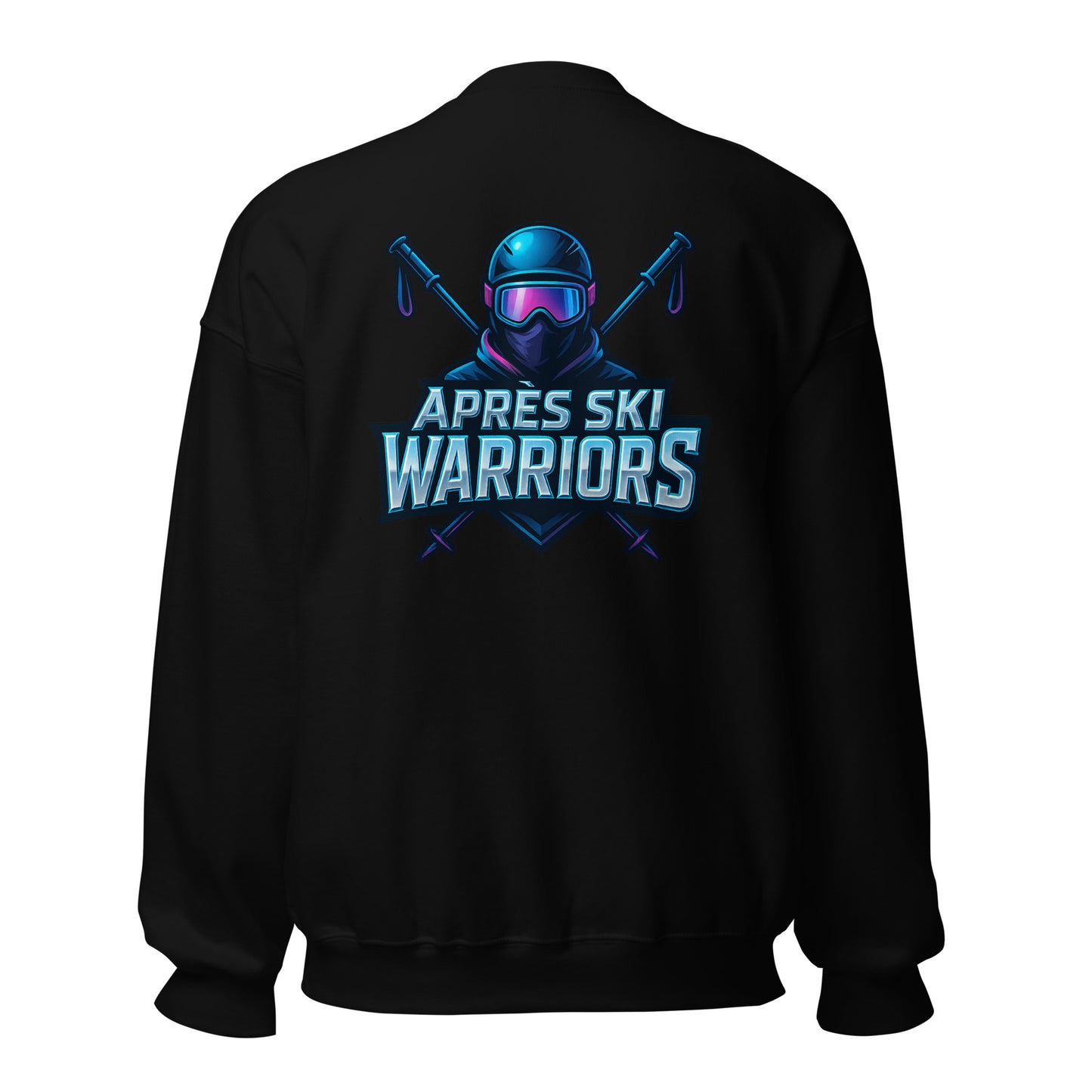 Après Ski Warriors – Backprint Sweater für Gruppenfeiern