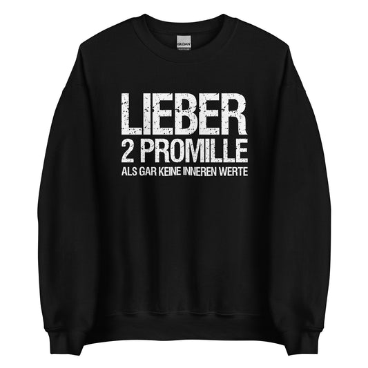 2 Promille - Unisex-Pullover