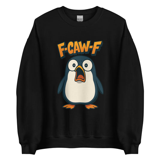 F-CAW-F – Schockierter Pinguin – Sweater