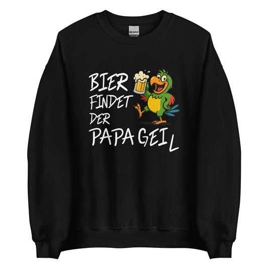 Bier findet der Papa Gei(l) – Sweater