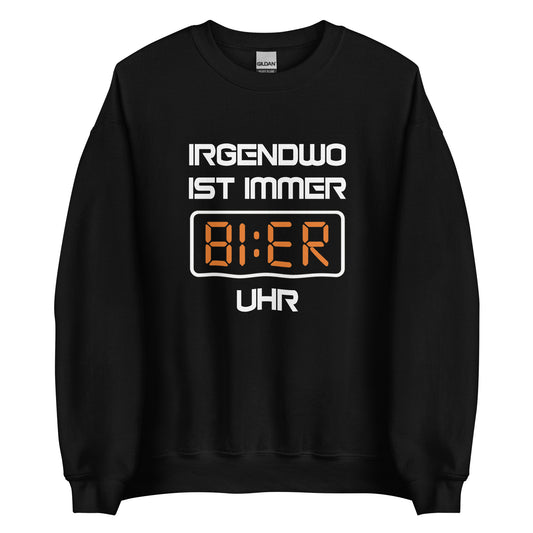 Irgendwo ist immer Bier Uhr – Sweater