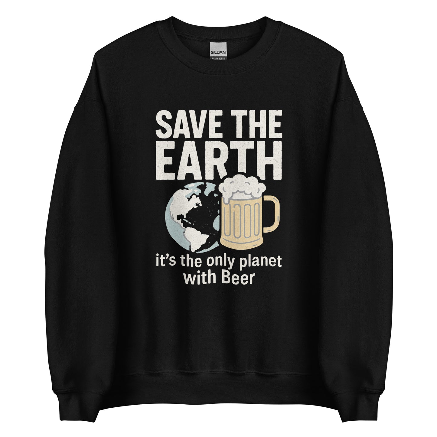 Save The Earth – It’s The Only Planet With Beer – Unisex Sweater