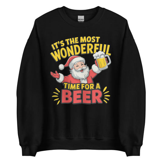 It’s the Most Wonderful Time for a Beer – Unisex Sweater