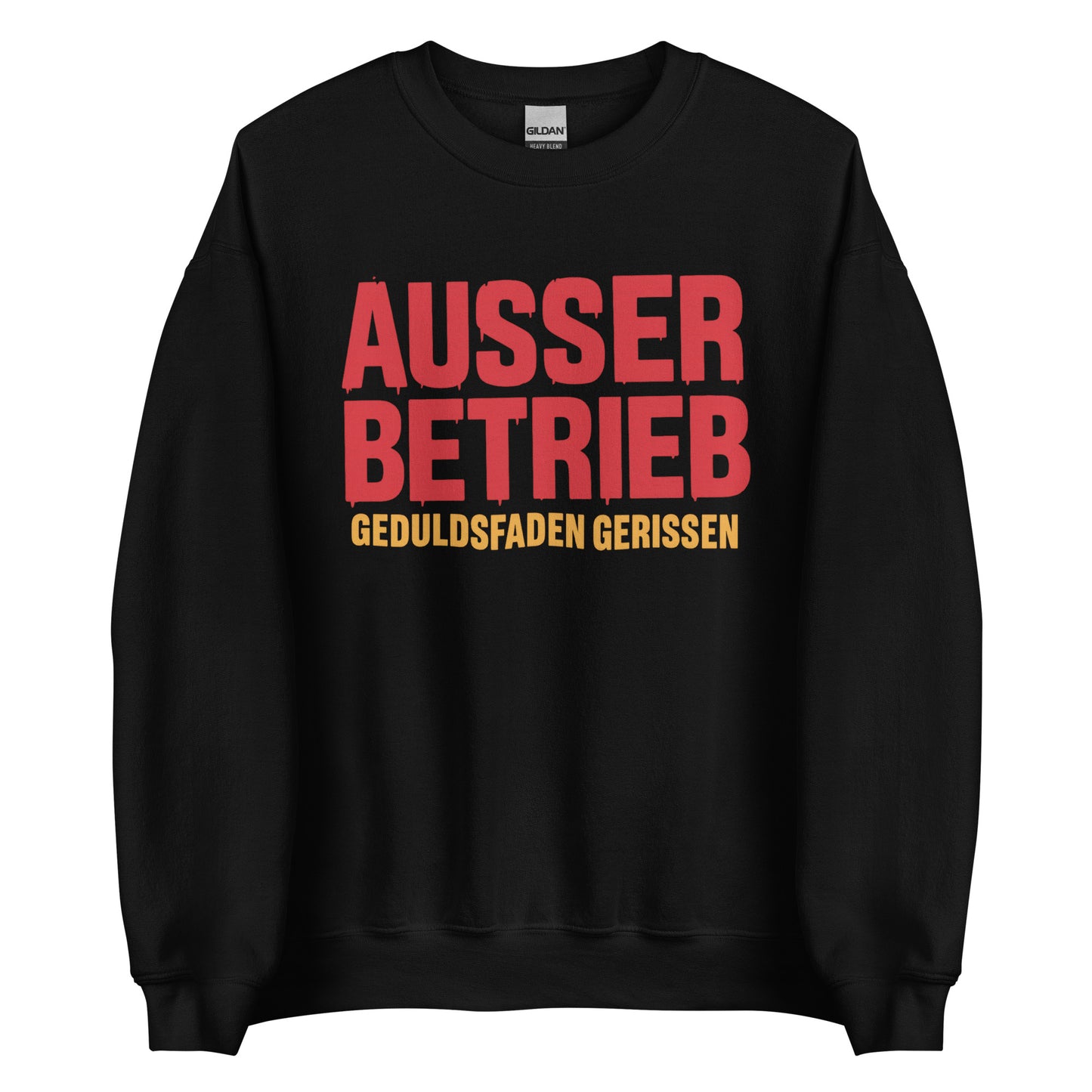 Außer Betrieb – Geduldsfaden gerissen Unisex Sweater