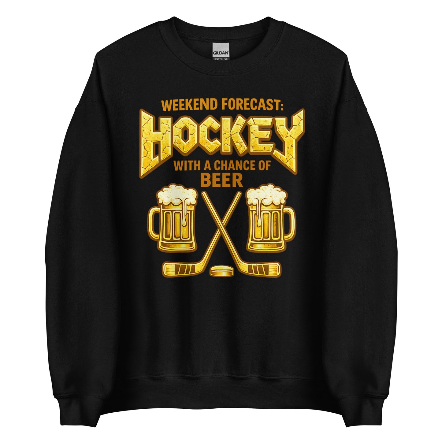 Weekend Forecast: Hockey with a Chance of Beer – Unisex Sweater