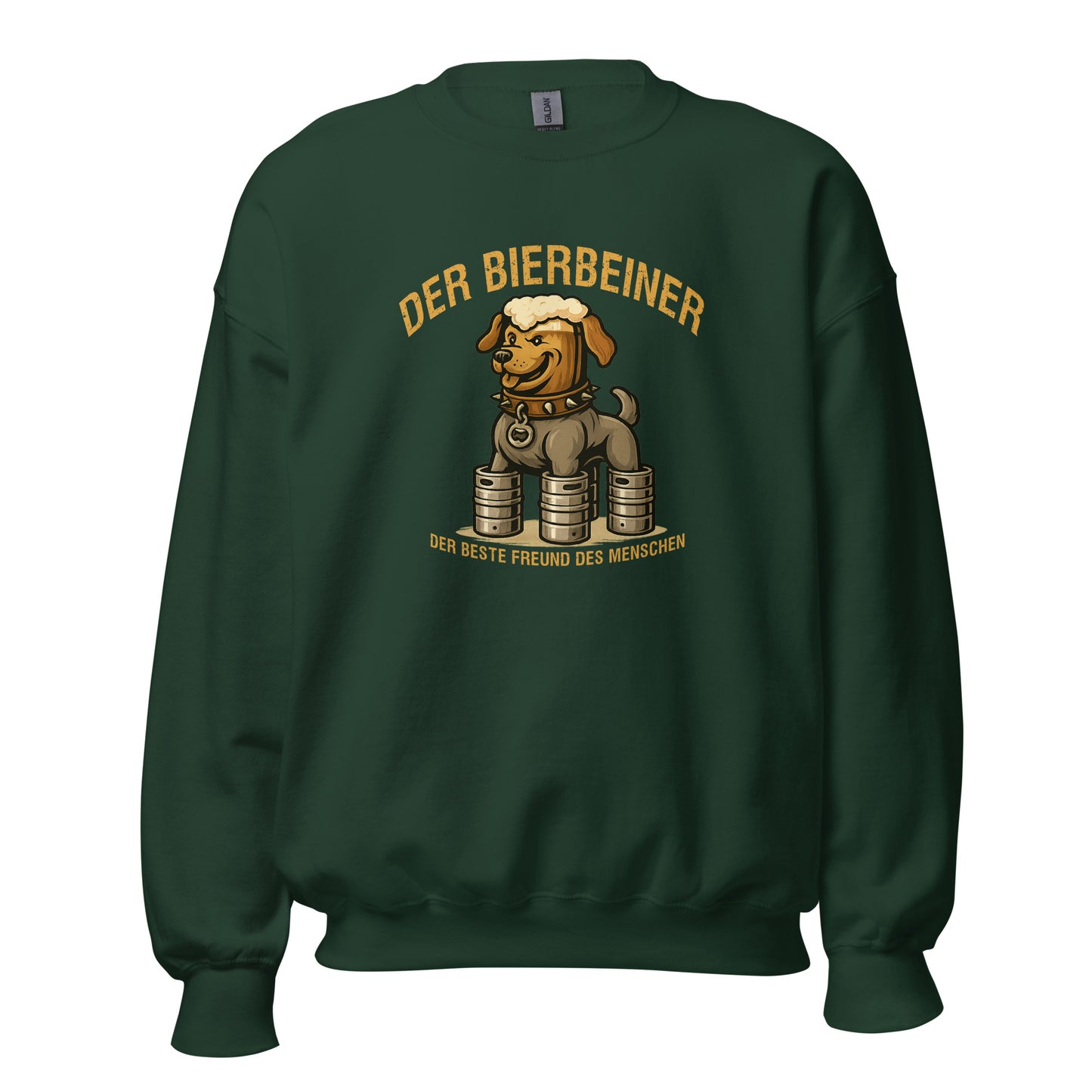 Der Bierbeiner - Unisex-Pullover