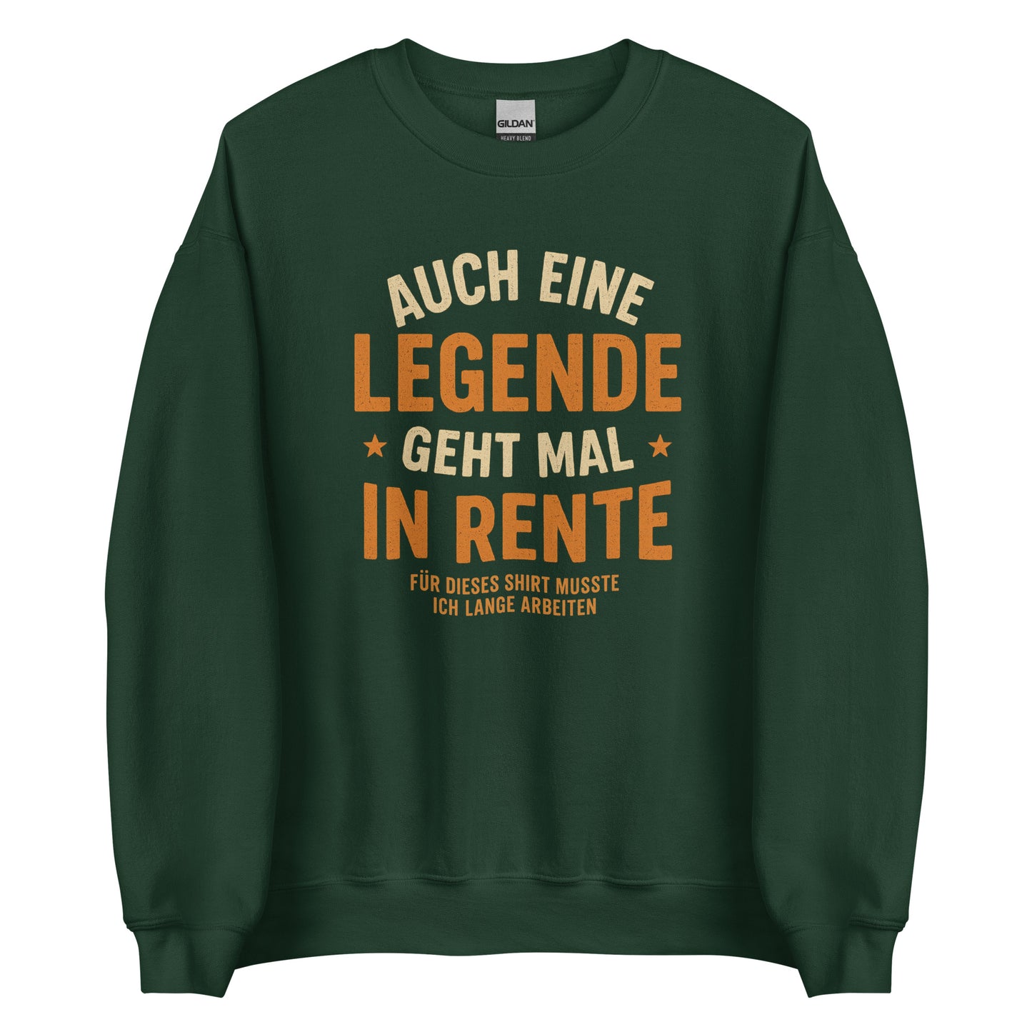 Auch eine Legende geht mal in Rente – Unisex Pullover