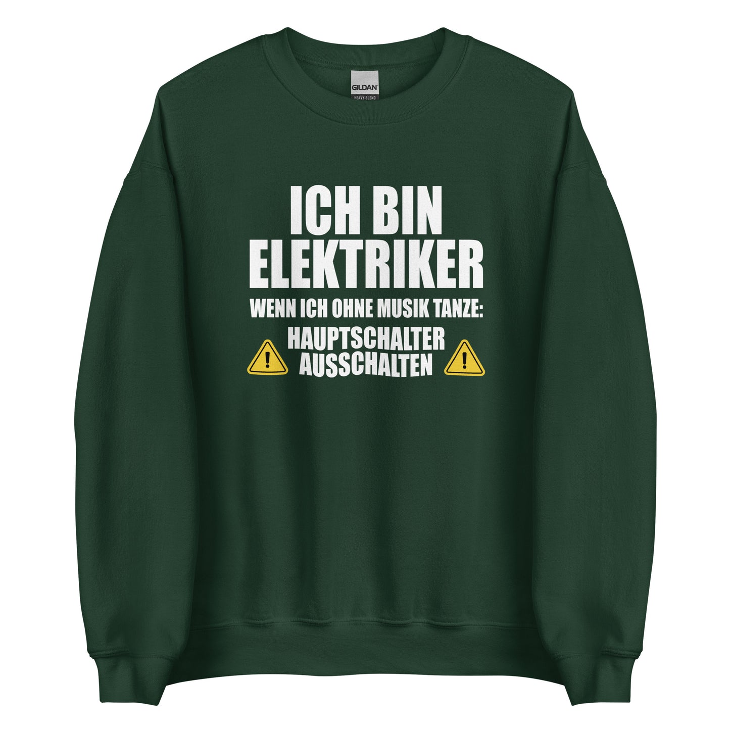 Ich bin Elektriker – Hauptschalter ausschalten – Sweater