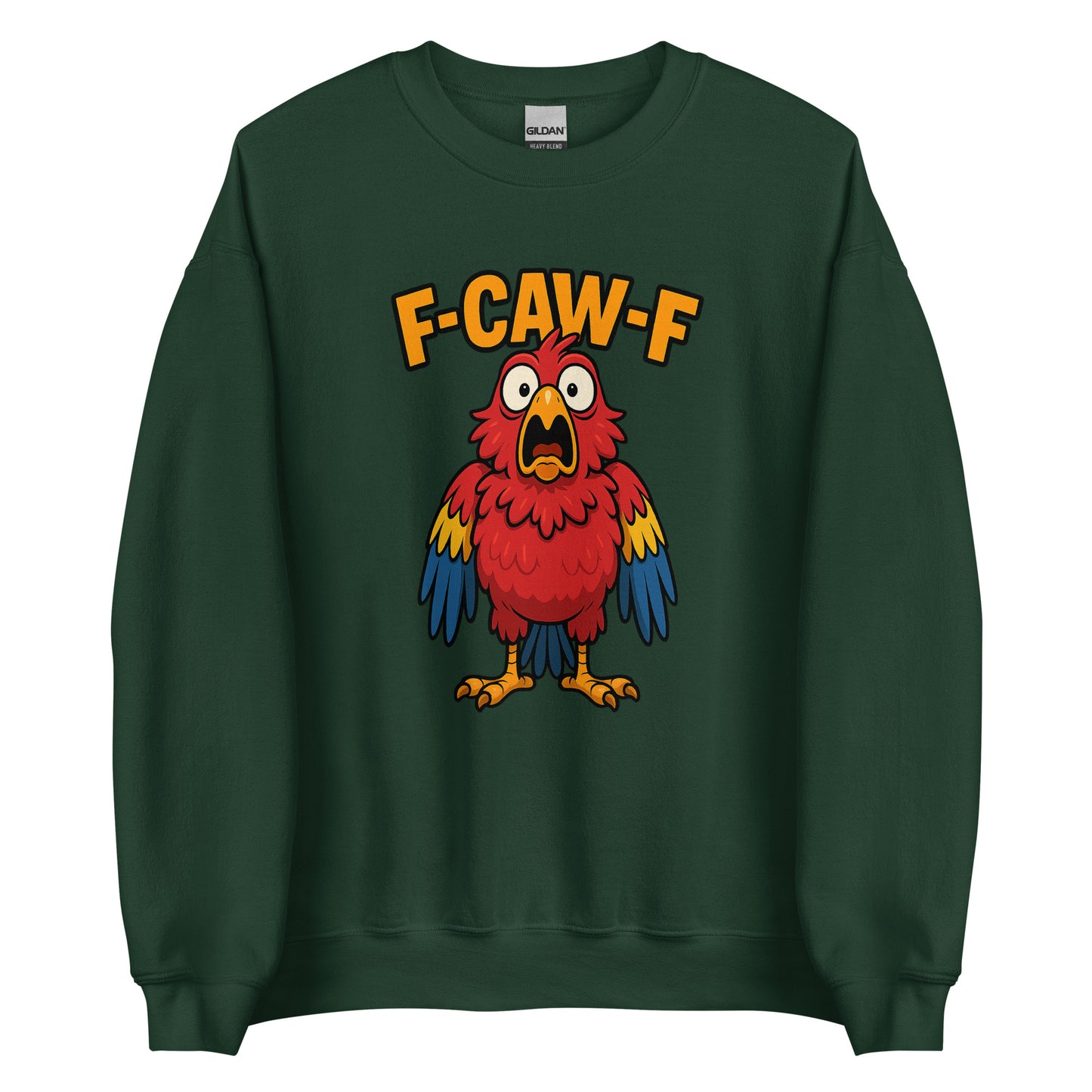 F-CAW-F – Schockierter Papagei – Sweater