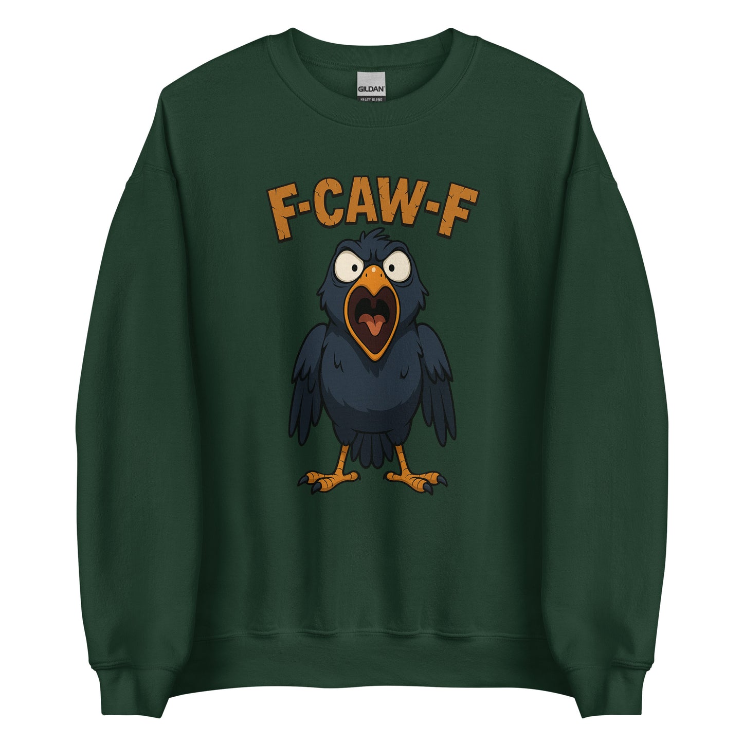 F-CAW-F – Wütende Krähe – Sweater