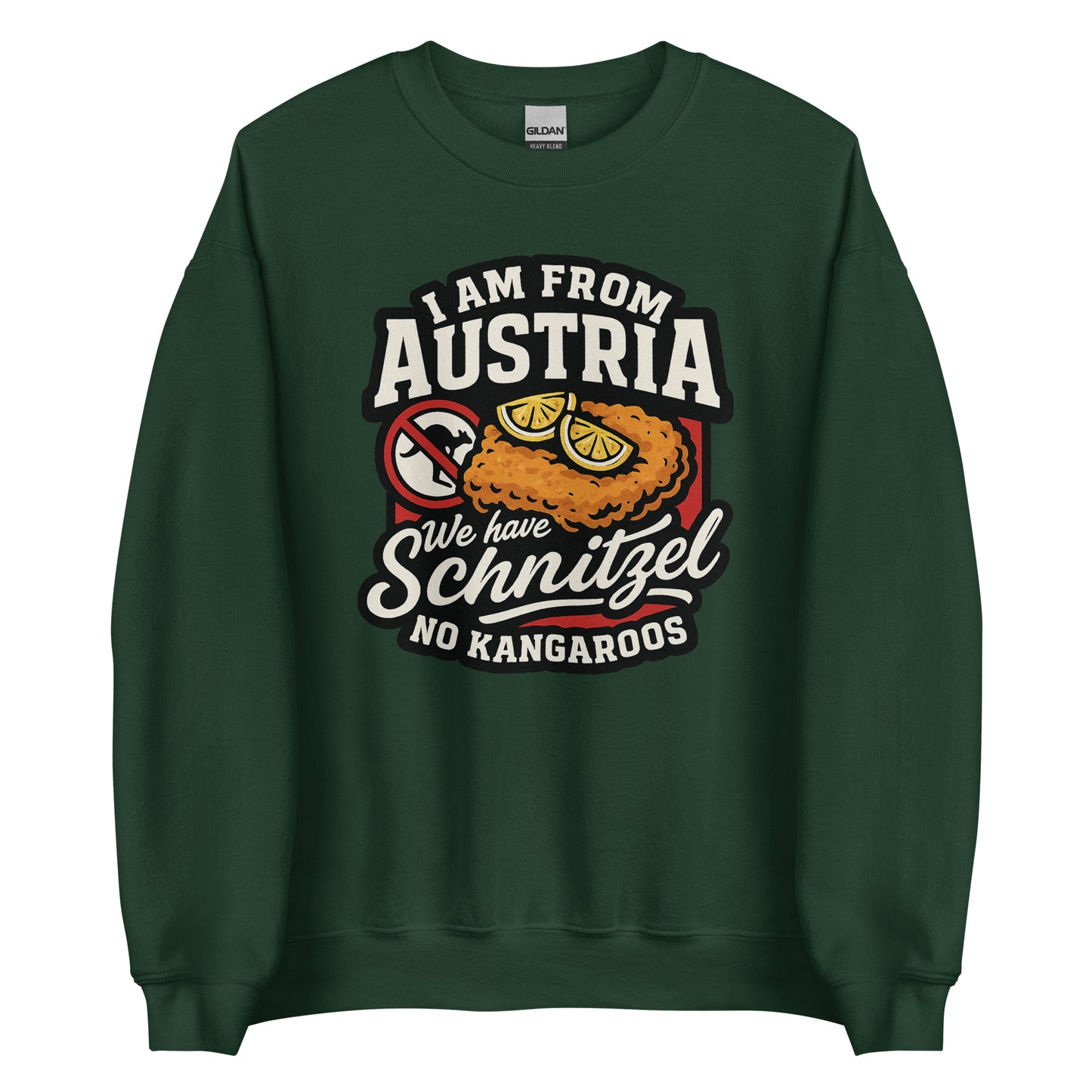 I am from Austria – We have Schnitzel no Kangaroos – Sweater
