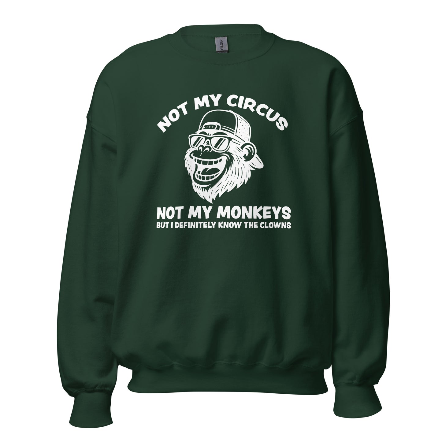 Not My Circus Not My Monkeys – Unisex Sweater