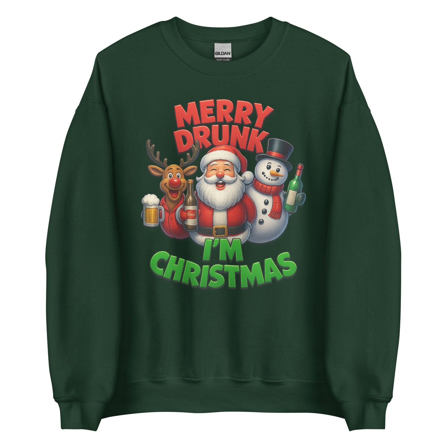 Merry Drunk I’m Christmas – Unisex Sweater