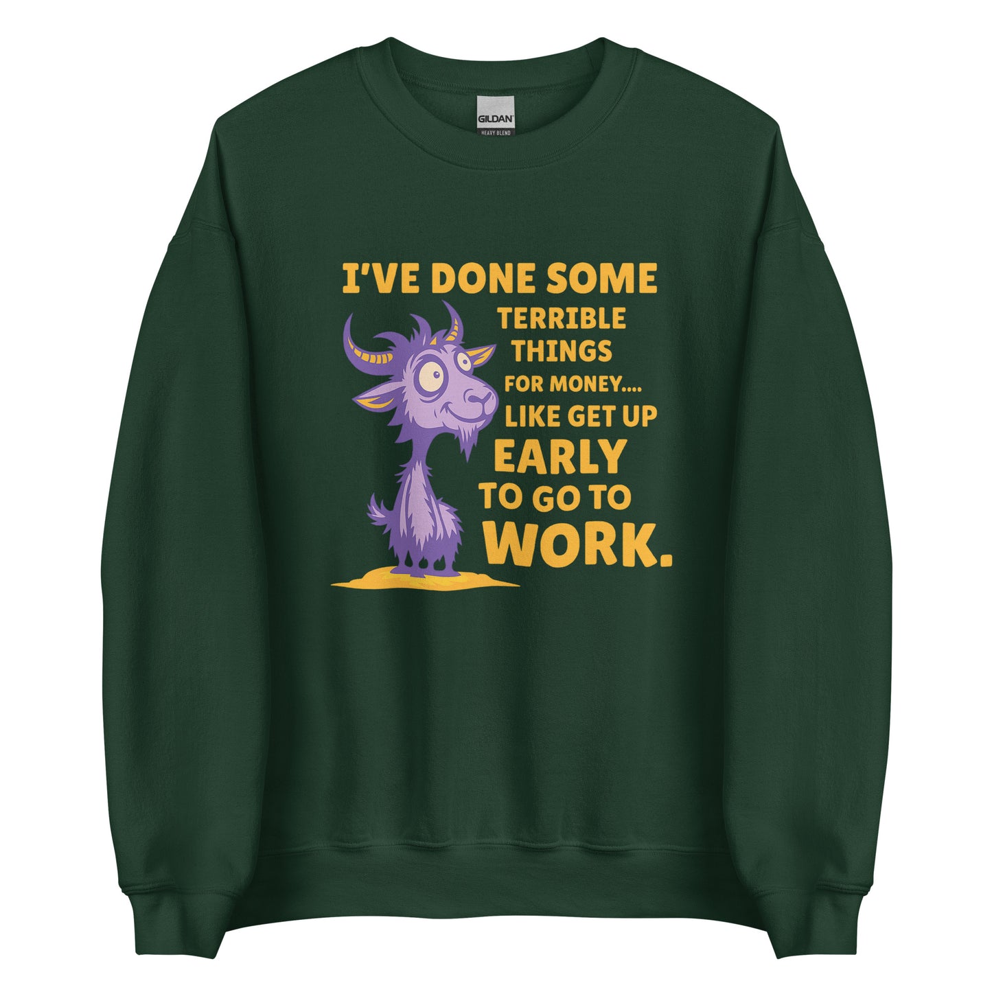 Terrible Things for Money – Unisex Sweater