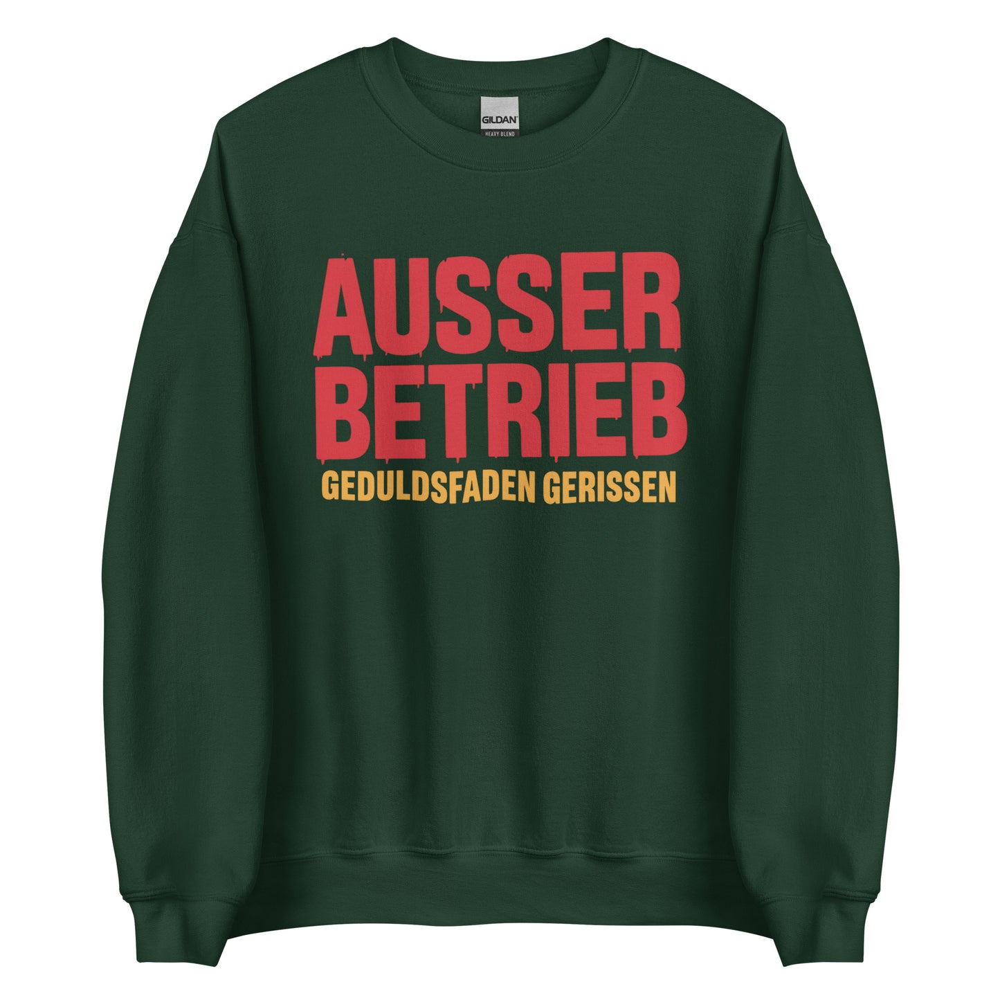 Außer Betrieb – Geduldsfaden gerissen Unisex Sweater