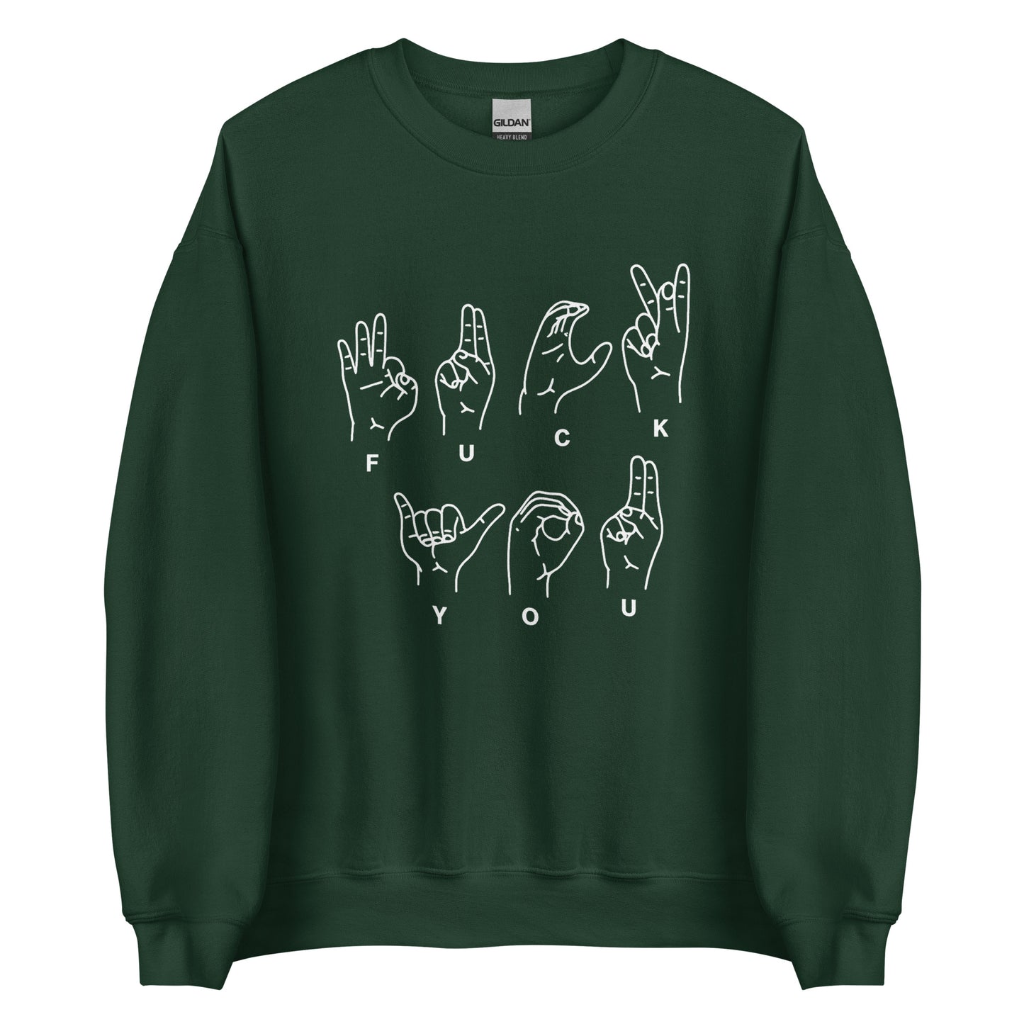 Fuck You Handsign Unisex Sweater