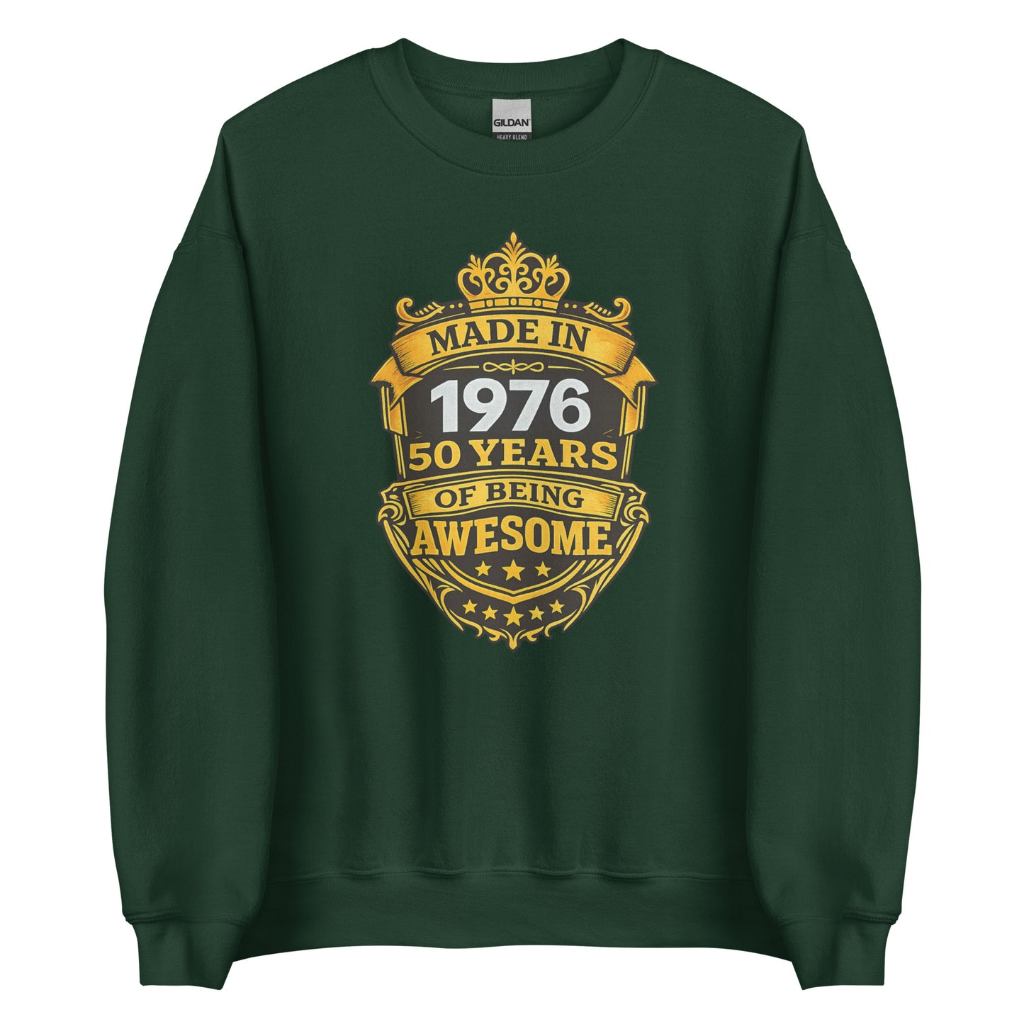 Made in 1976 – 50 Years of Being Awesome – Unisex Sweater