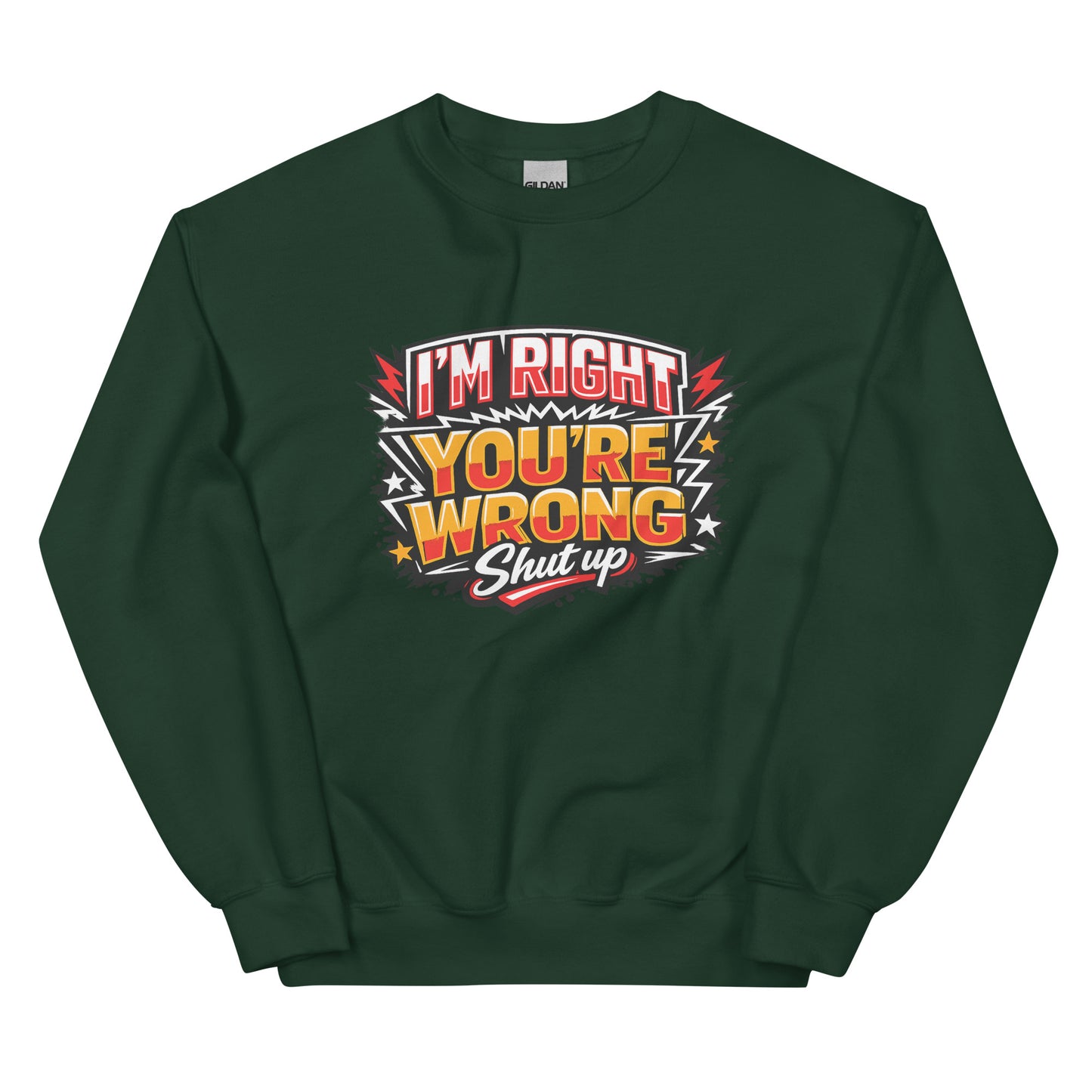 I’m Right You’re Wrong – Statement Sweater