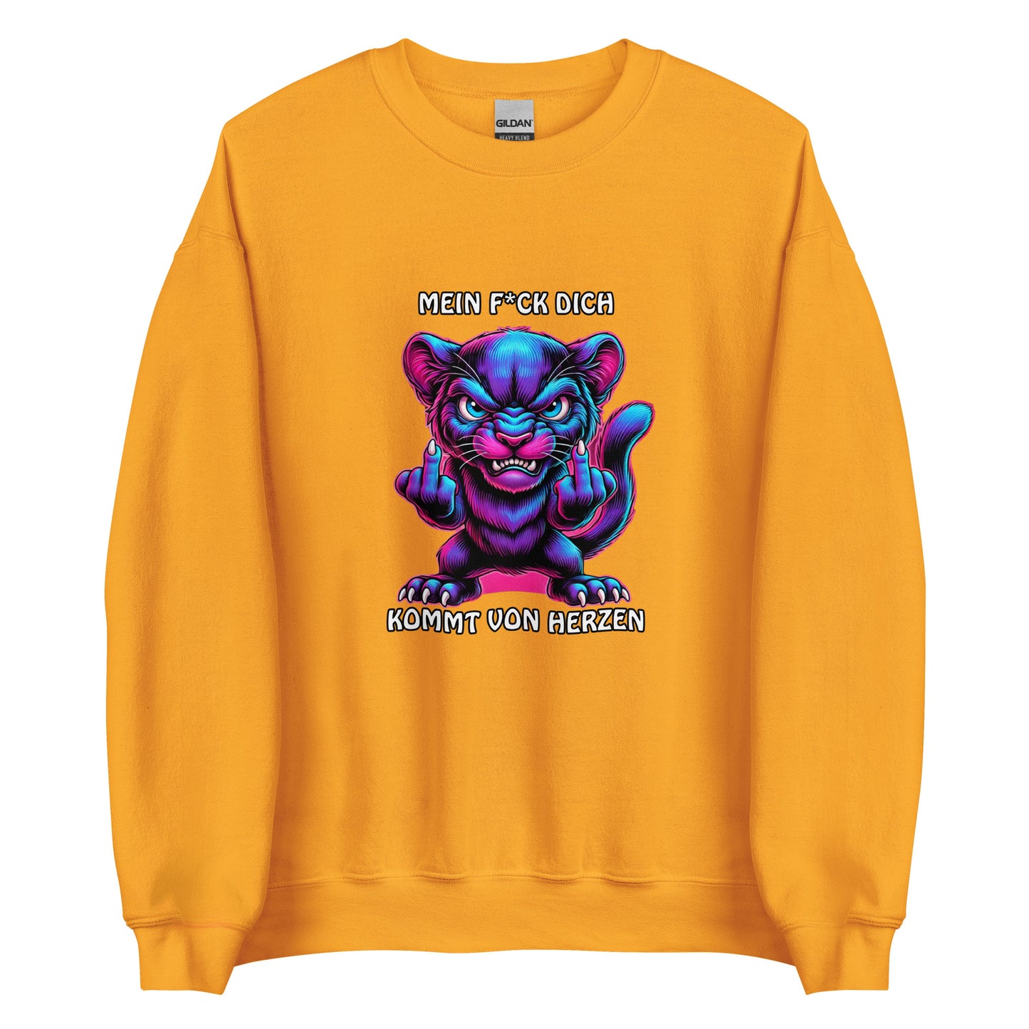 Furia – Mein F*ck Dich kommt von Herzen - Unisex-Pullover