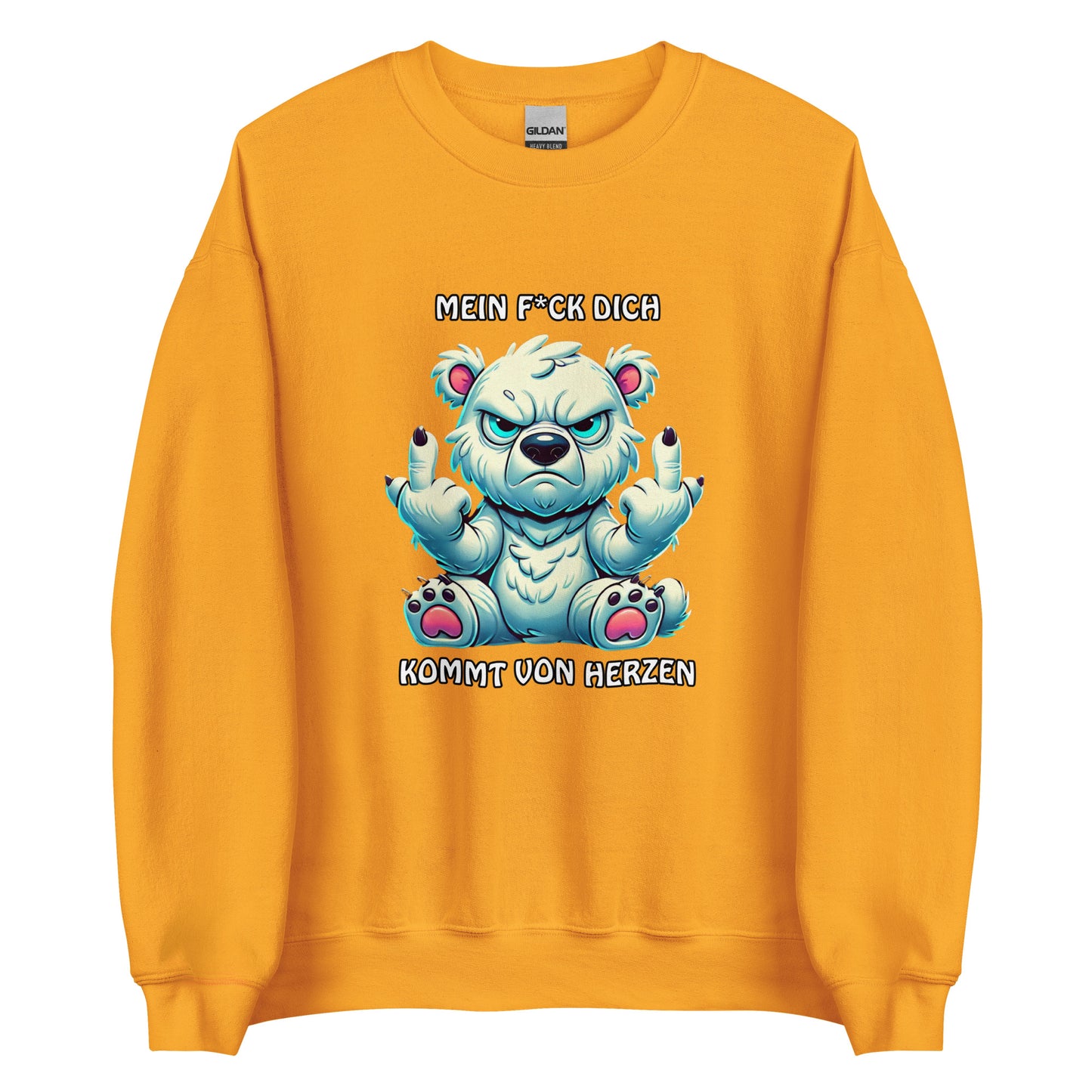 Brummo – Mein F*ck Dich kommt von Herzen - Unisex-Pullover