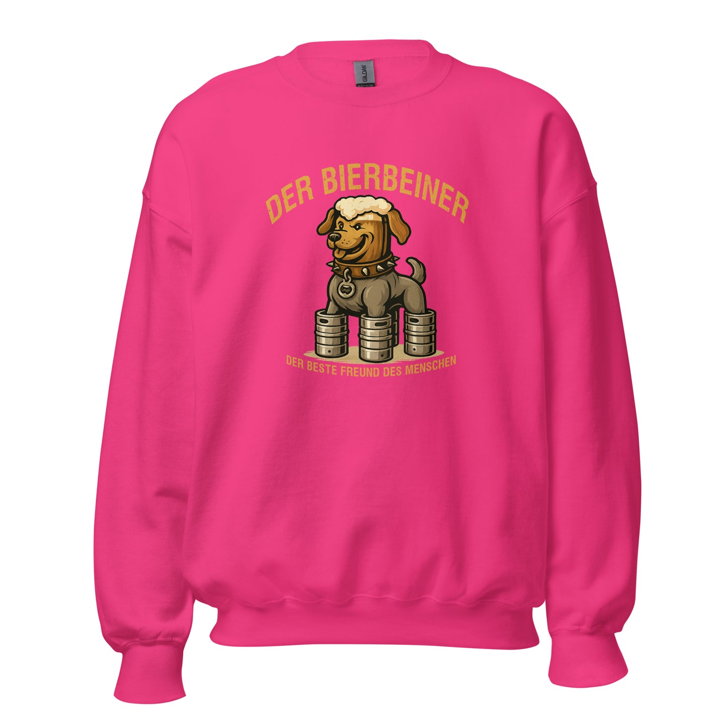 Der Bierbeiner - Unisex-Pullover