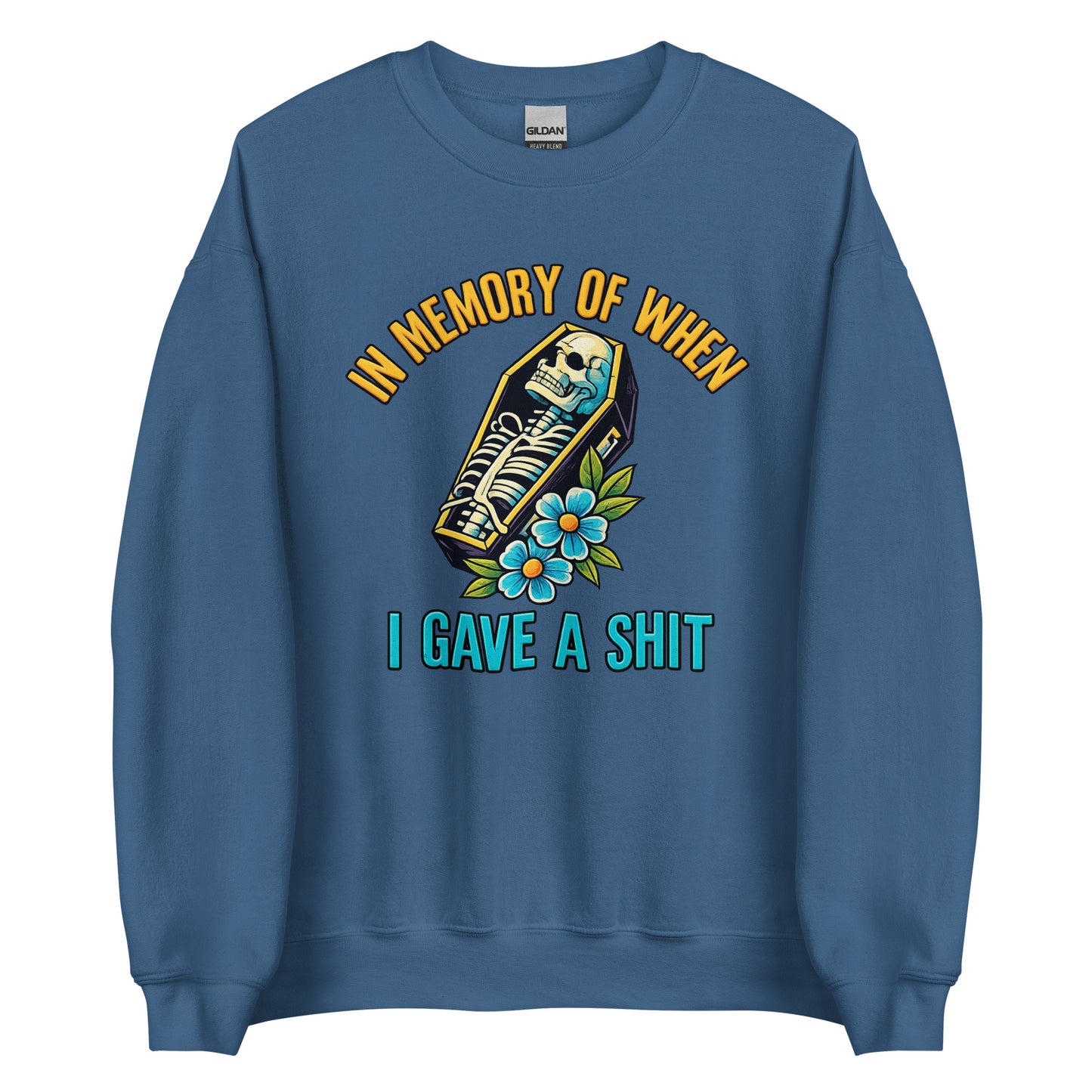 In Memory of When I Gave a Shit – Unisex Sweater